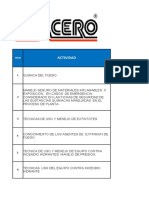 Programa Anual de Capacitacion de Brigada Contra Incendio