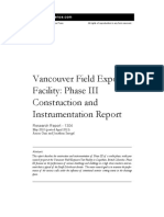 RR-1304 Vancouver Phase III Construction and Instrumentation Rev01