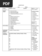 Lesson Plan Template