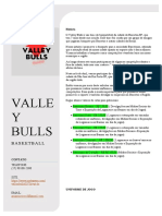 Pedido de Patrocinio Valley Bulls
