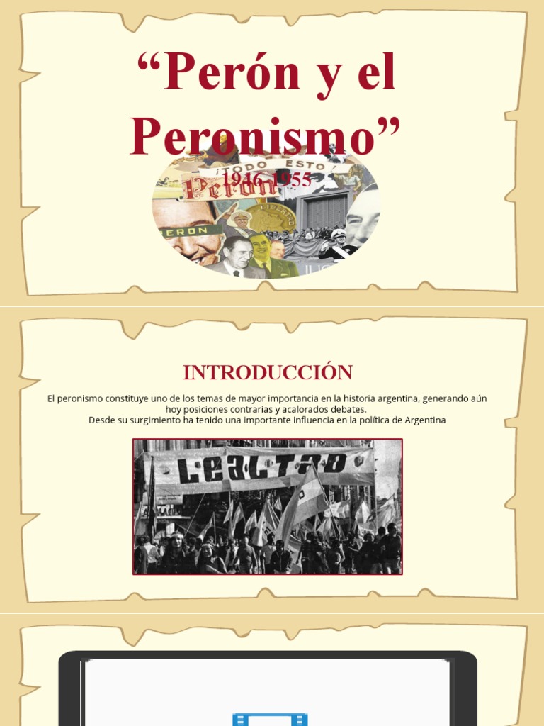 Historia del Peronismo en Argentina | PDF | Argentina | Gobierno