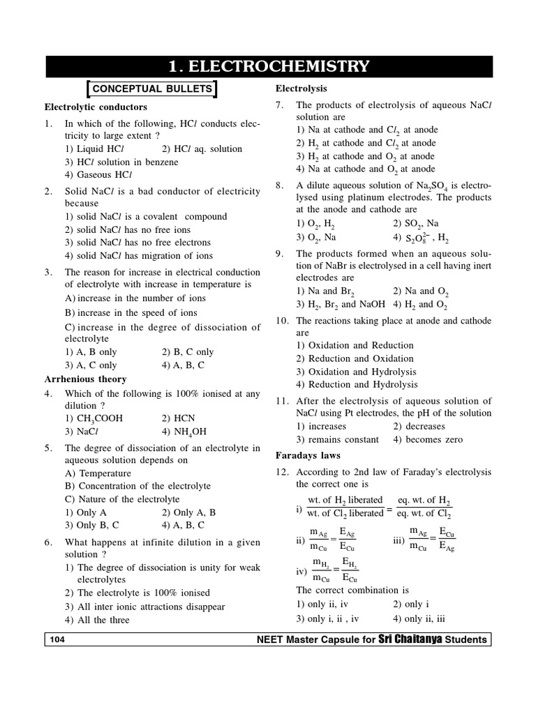 Electrochemistry PDF Electrochemistry Redox