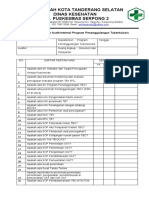 Pertanyaan Instrumen Audit Internal TBC