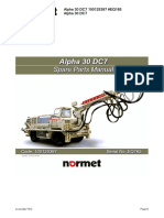 Alpha 30 DC7 Spare Parts Manual (Updated 30.4.2019)