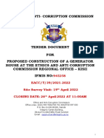 1 Proposed Construction of Generator House