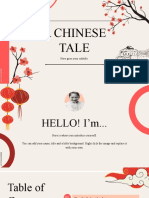 A Chinese Tale SlidesMania
