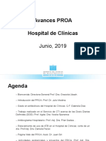 Avances PROA Junio 2019 2