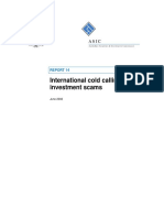 International Cold Calling Report