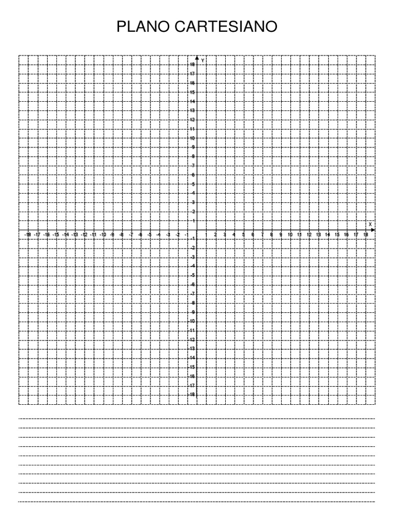 Plano Cartesiano em Branco | PDF | Échecs