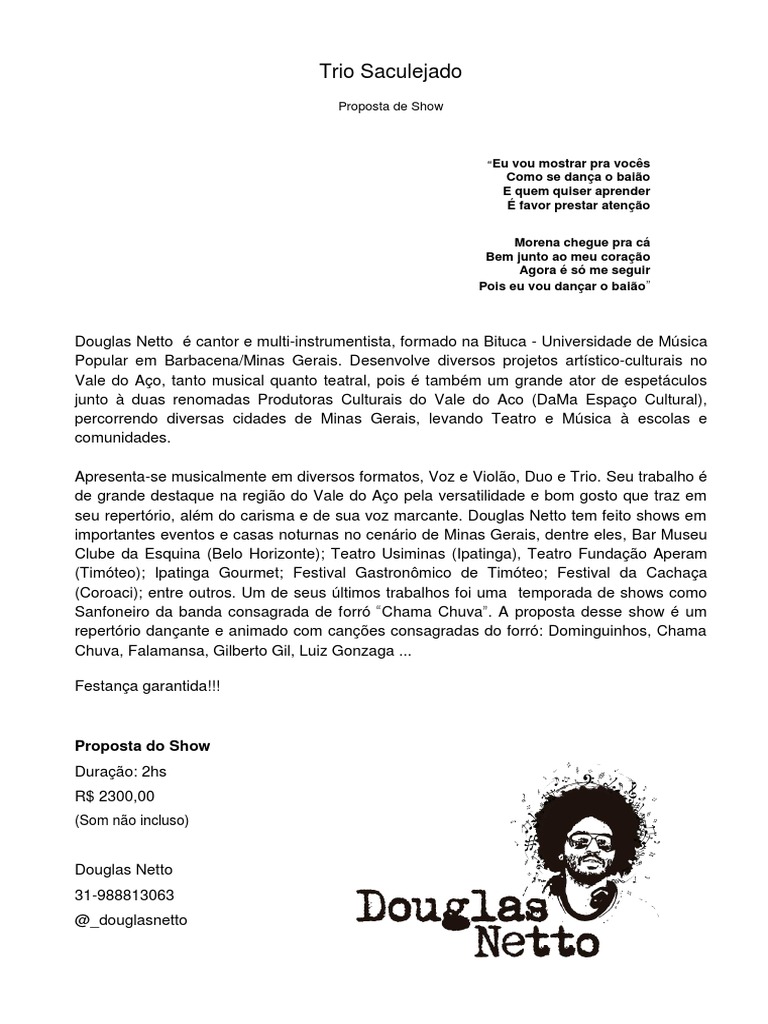 Show de Forró com Douglas Netto | PDF