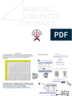 Maths Facts Booklet For Year 6 Sats Booster