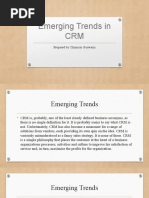 CRM - Emerging Trends