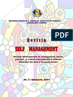 Revista Self Management NR.2 Februarie 2021