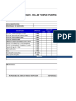 For-SSO-034 Check List de Botiquines