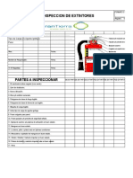 Formato S 017 Inspeccion de Extintores