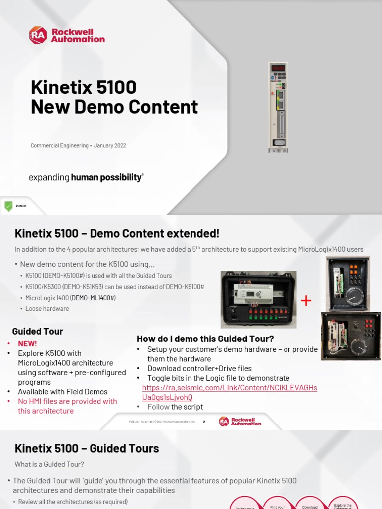 5100 MicroLogix1400 Demo Content PDF Information Technology