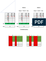 Alternativas Horarios