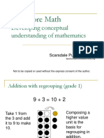 Developing Math Methods