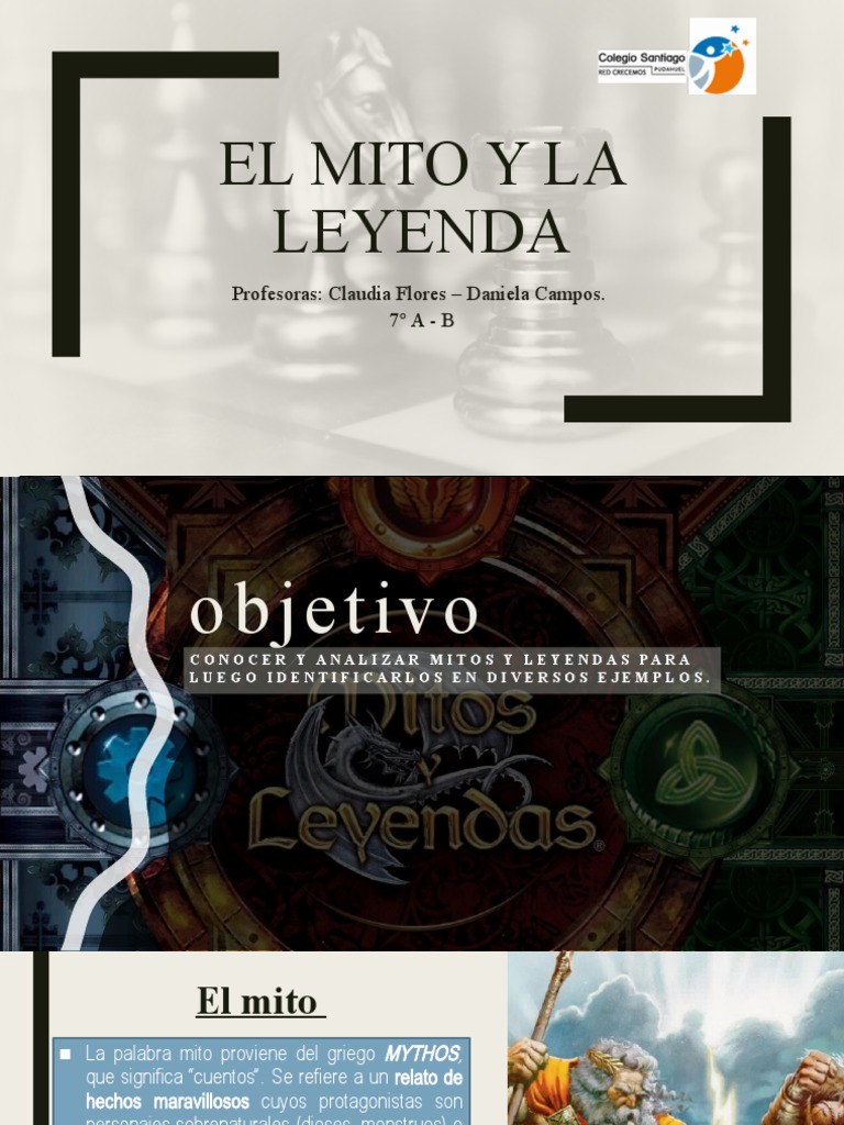 Mito y Leyenda 7° A - B | PDF | Leyendas | Folklore