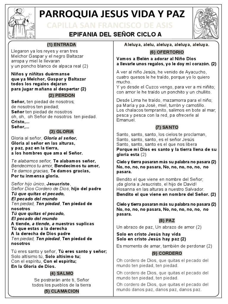 Epifania A Pdf Eucaristía Reyes Magos