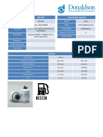 Donaldson Engine Aftermarket: Número de Parte P551423 Información Regional