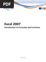 101 Most Popular Excel Formulas | PDF | Microsoft Excel | Spreadsheet