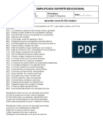 Exercício de Colocação Pronominal 1