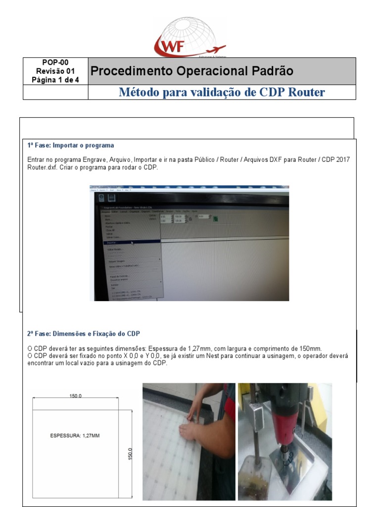Pop - Procedimento Operacional Padrão Router | PDF | Informática ...