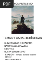 Introducción al ROMANTICISMO