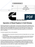 Operation of Diesel Engines in Cold Climates - 52P