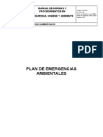 Plan de Emergencias Ambientales TC