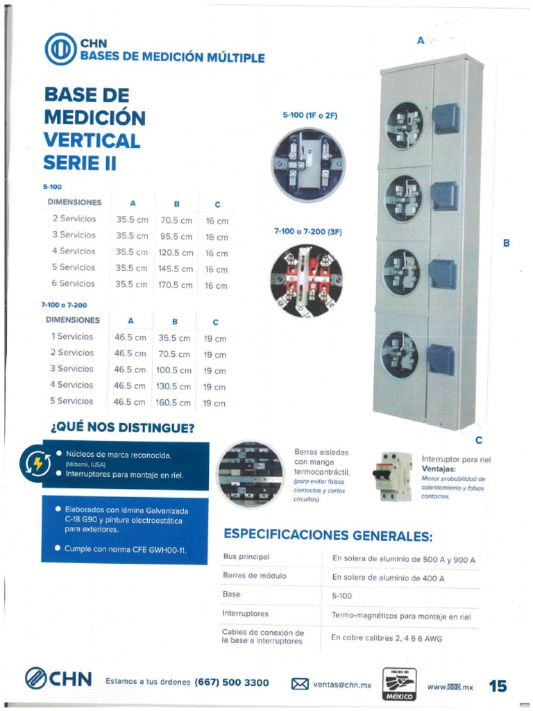 Ficha Tecnica Serie Ii #1 | PDF