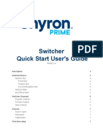 Switcher Quick Start Users Guide