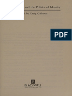 Calhoun - 1994 - Social Theory and The Politics of Identity Chap 1