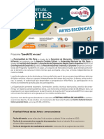 Bases y Cond ARTES ESCENICAS PDF