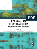 Briceño Ruíz and Rivarola - 2021 - Regionalism in Latin America Agents, Systems and