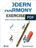 Modern Harmony Exercises