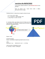 Exercícios Hidrostática