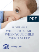 Where To Start When Your Child Wont Sleep