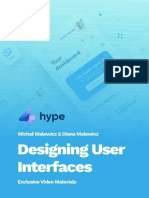 Designing User Interfaces Videos