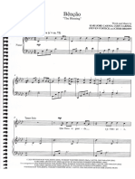 BÊNÇÃO - Partitura PDF