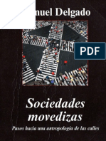 Sociedades Movedizas Antropolog a Sociolog a Ensayo