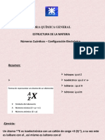 UD #3 ESTRUCTURA DE LA MATERIA - Números Cuánticos