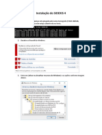 Instalação Do SIDEXIS 4