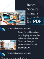 Redes Sociales para La Gloria de Dio