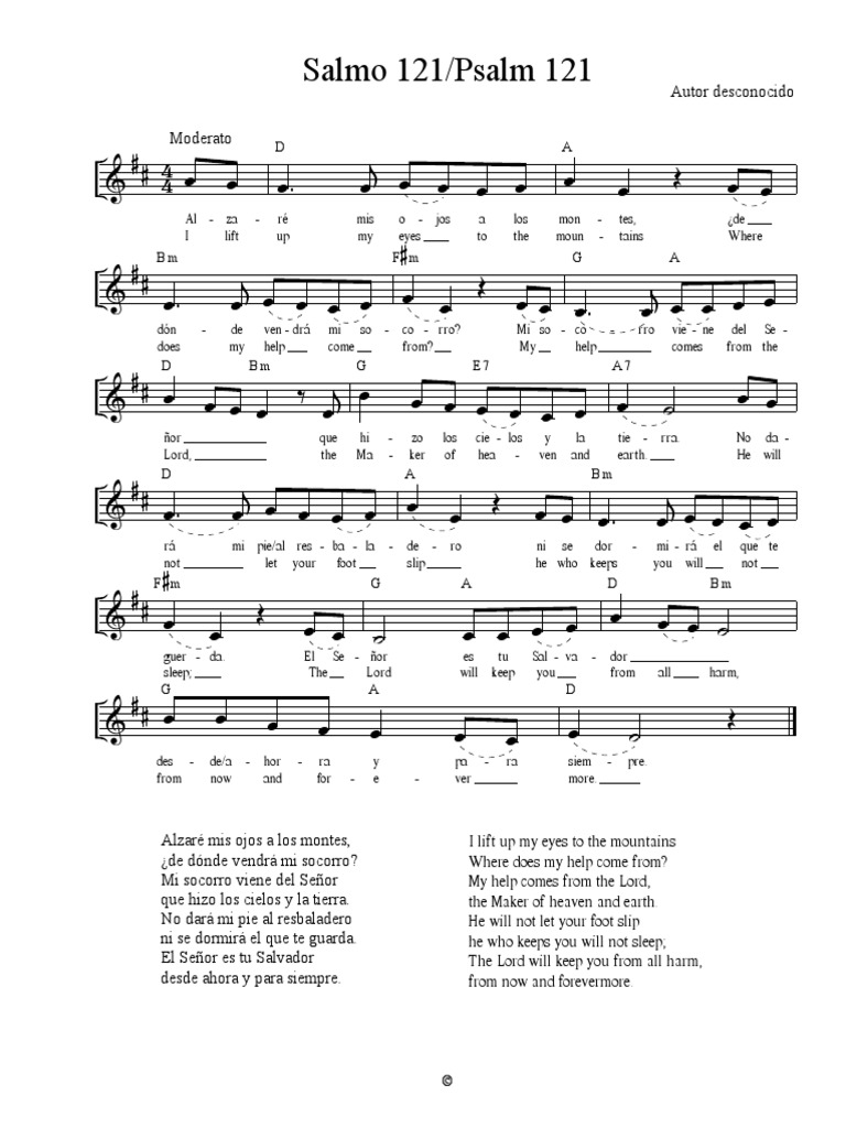 Salmo 121 Pdf