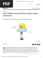 How Adobe Became Silicon Valley's Quiet Reinventor - The Economist