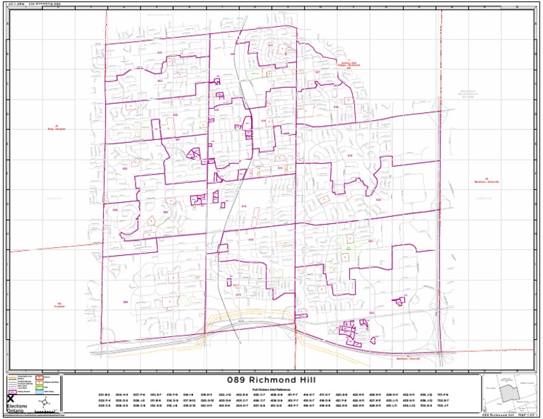 Richmond Hill Map Overview | PDF