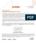 Comunicado: Globo Compra Mais Ações Da Eletromidia