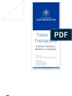Taller Topo - Informe Técnico I